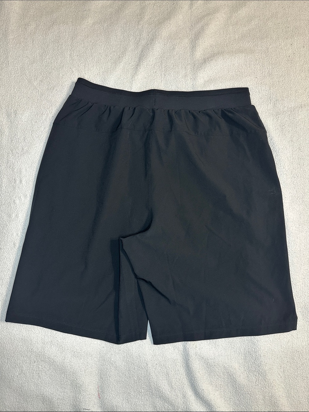 NWT Fabletics Men's Black Athletic Shorts M Long 9” - Picture 3 of 8